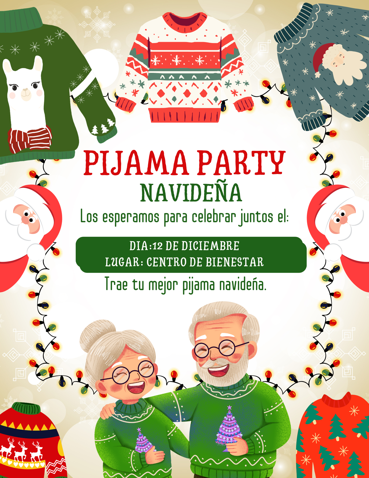 Pijama Navideña