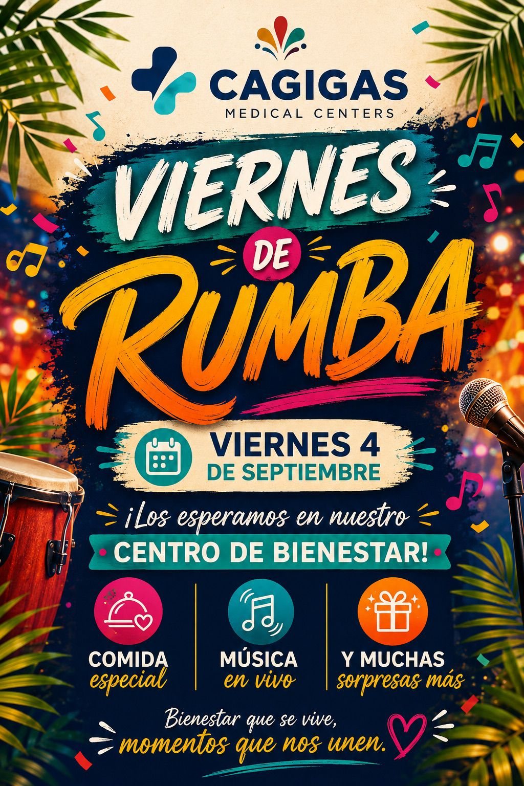 Viernes de Rumba · 4 de Septiembre