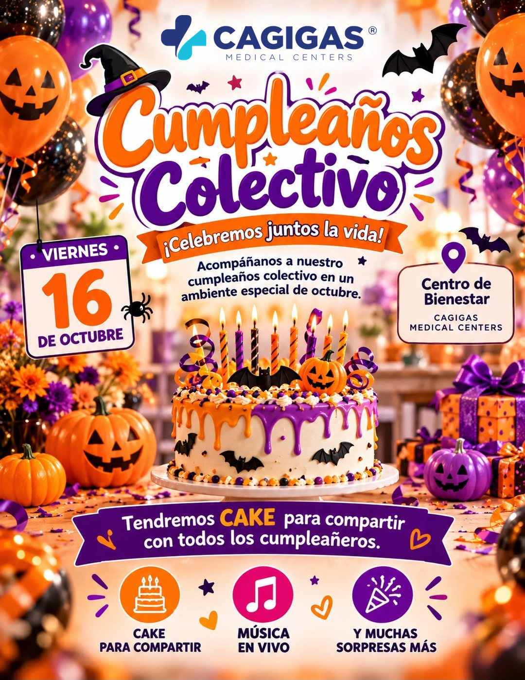 Cumpleaños Colectivo · 16 de Octubre